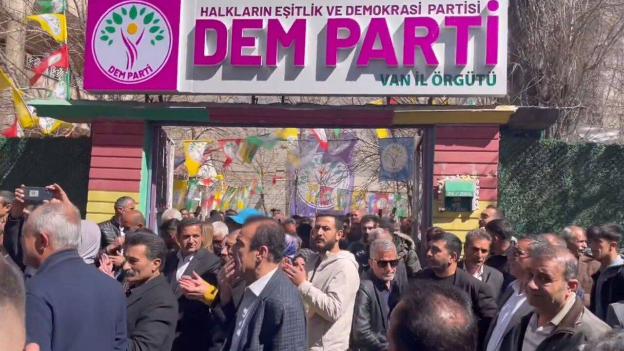 DEM Parti'den Van itirazı